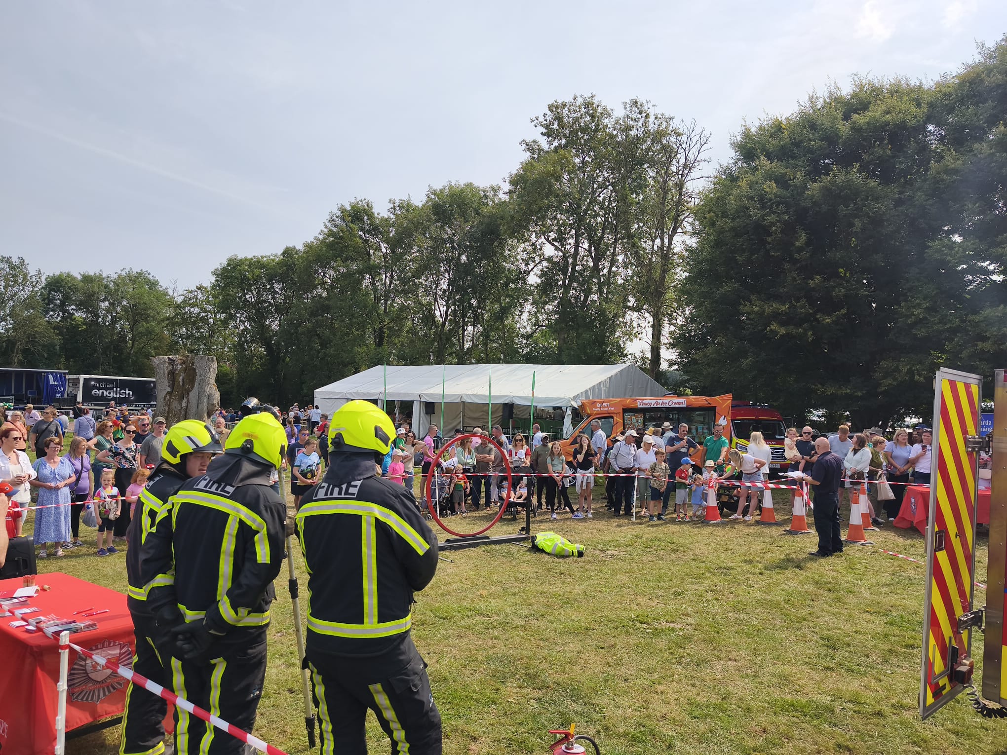 Carlow County Fire & Rescue Service attend the Tullow Agricultural Show
