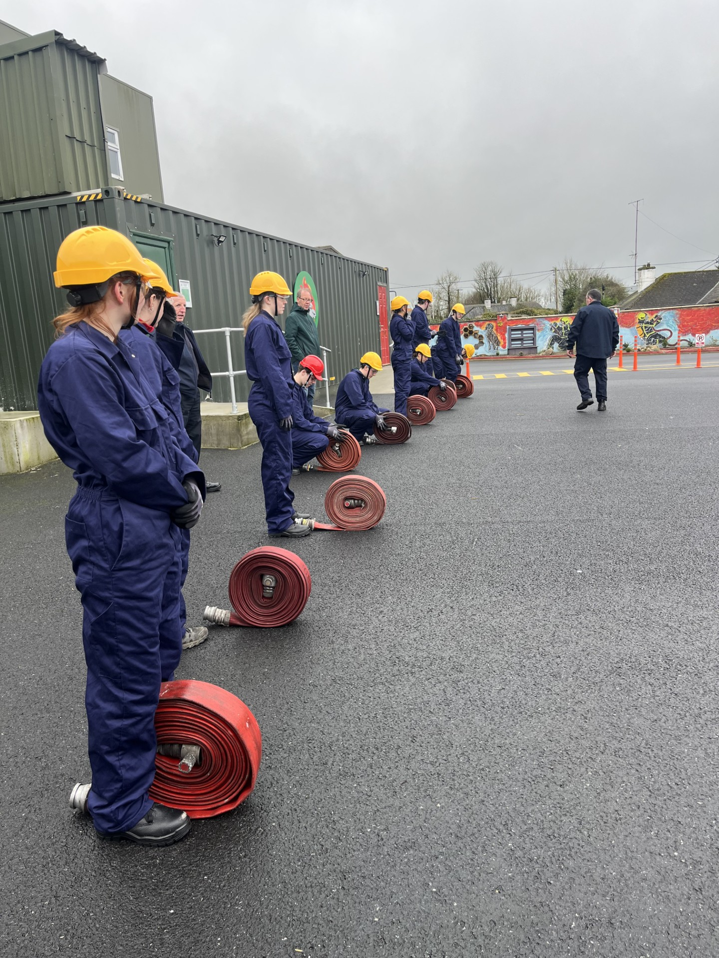 Carlow Fire & Rescue Welcomes Emergency Services Students for Hands-On Training in Hacketstown